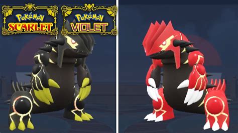 Primal Groudon In Pokemon Scarlet Violet YouTube