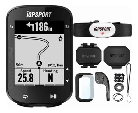 Gps Igpsport Bsc200 Kit Completo Cinta Cardíaca Sensores