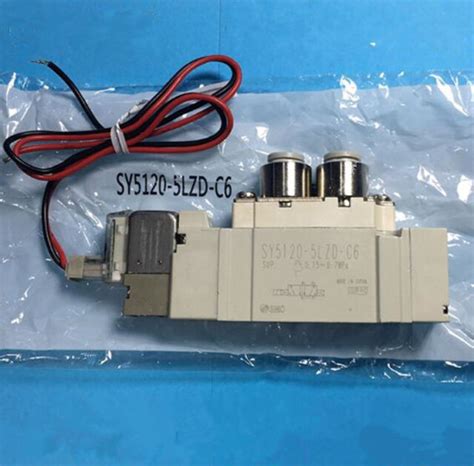 1PC New SMC Solenoid Valve SY5120 5LZD C6 EBay