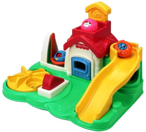 Fisher Price 1995 Roll Around School Playground 71113 Fisher