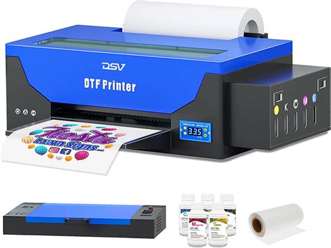 Dsv L1800 Dtf Transfer Printer With Roll Feeder Built In — Wide Image