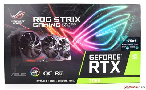 Kort Testrapport Asus Rog Strix Rtx 2080 Oc Desktop Grafische Kaart