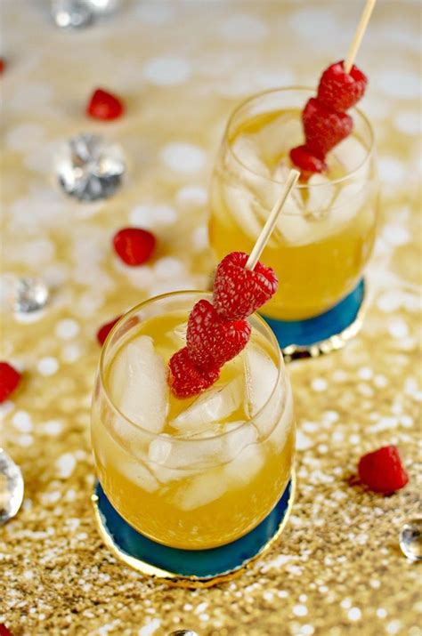 Raspberry Passion Fruit Kiss A Cocktail Recipe Recipe Fruit