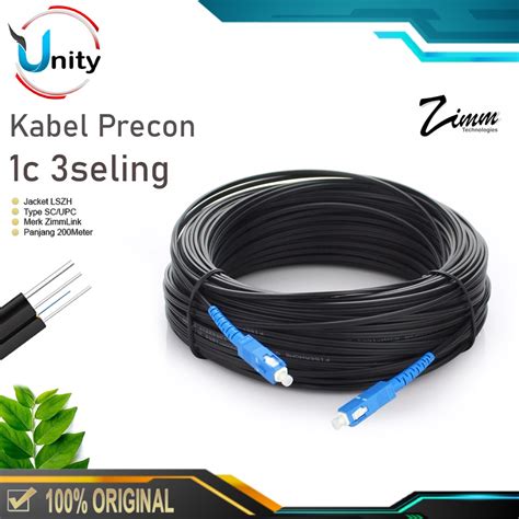 Jual Kabel Ftth Zimmlink Dropcore Precon Core M Precon Meter