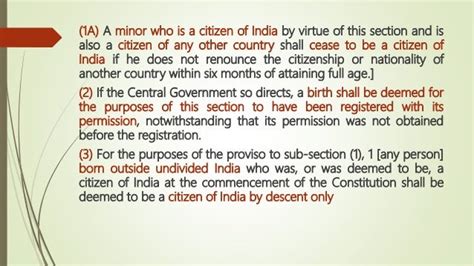 Citizenship Under Indian Constitution And Citizenship Act 1955