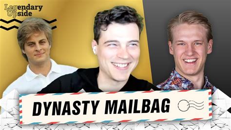 Dynasty Mailbag W Davis Mattek And Jakob Sanderson Youtube