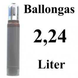 Ballongas Helium 2 24 Liter