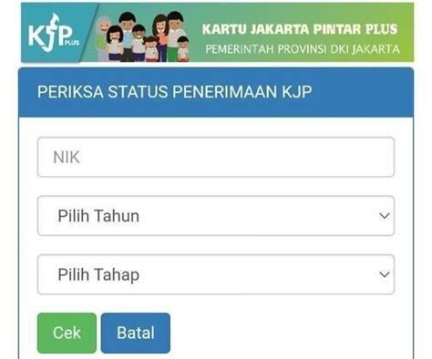 Akses Link Kjp Jakarta Go Id Cek Nama Penerima Kjp Plus Tahap Tahun