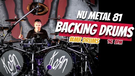 Nu Metal 81 96 Bpm Backing Drums