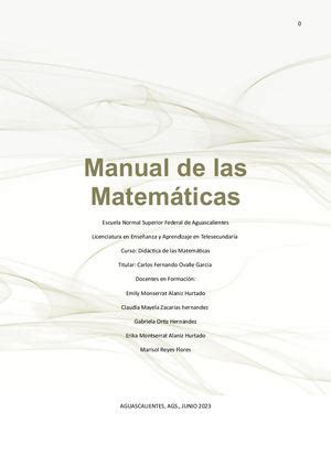 Calaméo Manual De Matemáticas