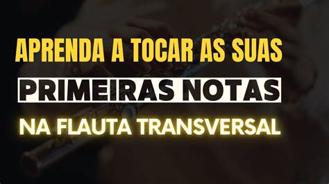 Aprenda As Suas Primeiras Notas Na Flauta Transversal Papo De