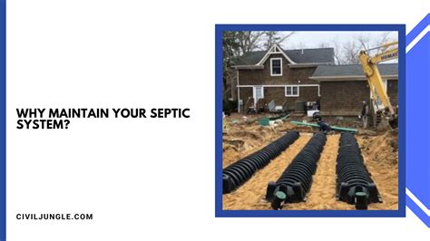 Why Maintain Your Septic System