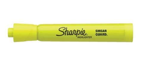 Sharpie Resaltador Bisel Tank Amarillo Caja Pack X Fibra Mercadolibre