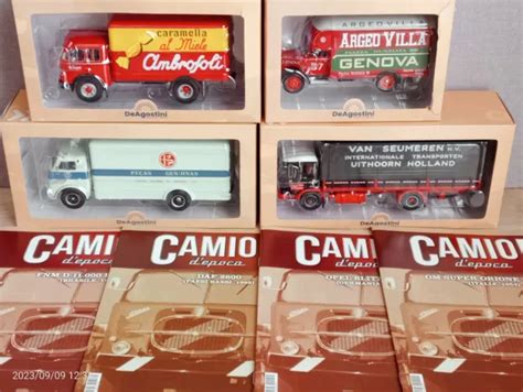 CAMION TRUCK FIAT 4 Modelli Camion D Epoca 1 43 De Agostini N0 GILA Ixo