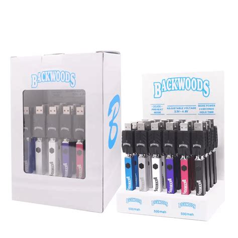 Backwoods Pen Preheat Vape Batteries Mah Cbd Carts Battery