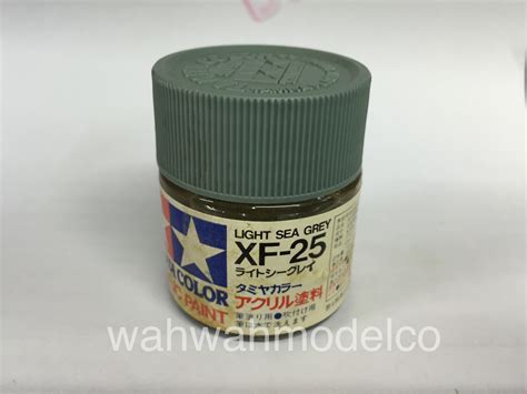 Tamiya 81325 Acrylic XF 25 Light Sea Gray 23ml Bottle WAH WAH MODEL