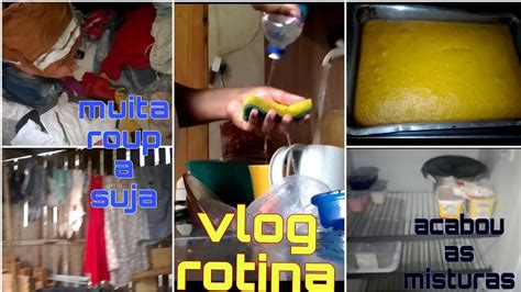 Vlog Rotina Muita Roupa Pra Lavar Acabou As Misturas YouTube