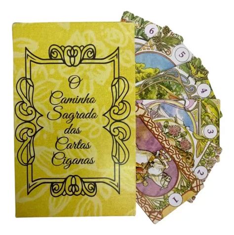 Tarot Tar Baralho O Caminho Sagrado Das Cartas Ciganas Mercadolivre