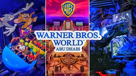 The BEST Rides At Warner Bros World Abu Dhabi YouTube