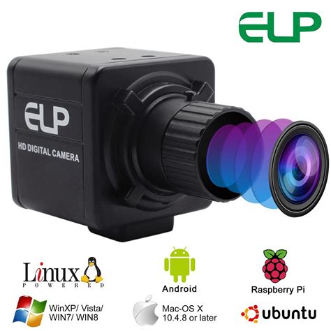 ELP 8Mpixels USB Camera IMX179 Sensor HD PC Webcam With UVC Fixed Focal