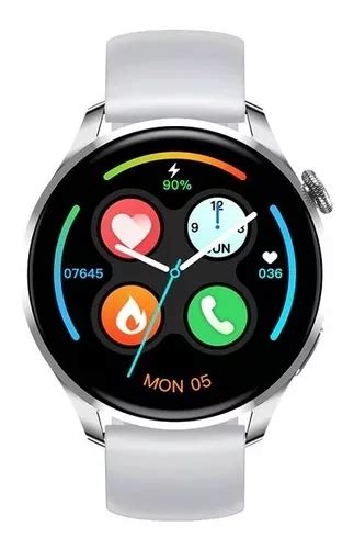 Rel Gio Inteligente Smartwatch Hw Tela Amoled Parcelamento Sem