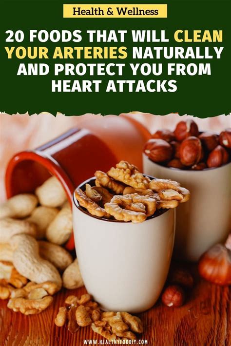 20 Foods That Will Clean Your Arteries Naturally And Protect You From