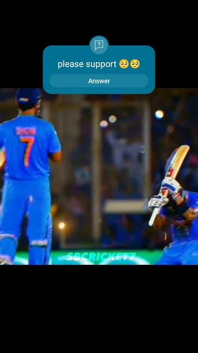 Please Support 🥺🥺🥺🥺🥺🥺 Cricket Msd7 Ipl Viratkohli Dhoni