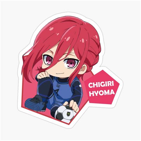 BlueLock Blue Lock Anime Chibi Chigiri Hyoma V2 Sticker Anime Artwork