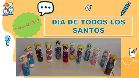 Manualidad D A De Todos Los Santos Catequesis Jireh Youtube