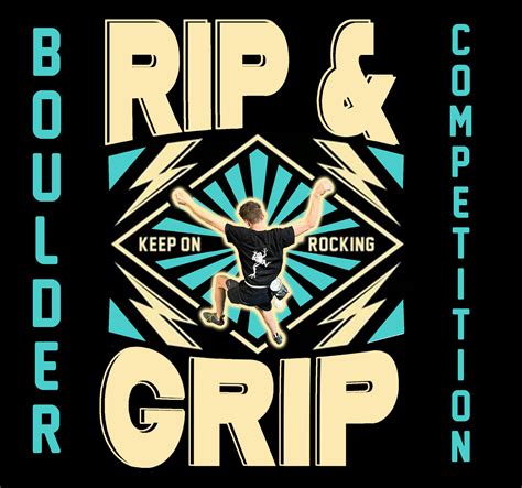 Rip & Grip Boulder Competitions - Vertically Inclined Rock Gym