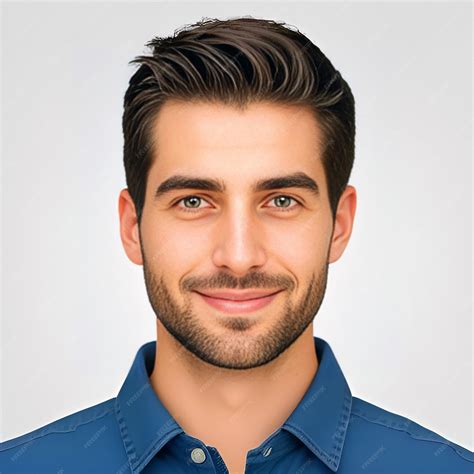 happy man ai generated portrait user profile premium ai generated image