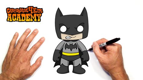 How To Draw Batman Art For Beginners Youtube