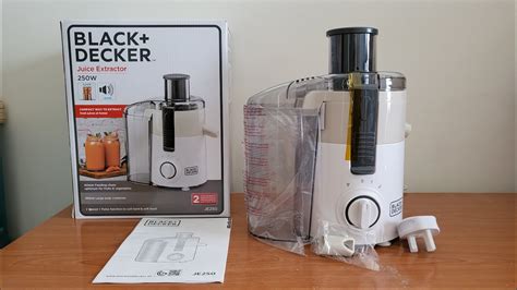 Black And Decker Juice Extractor Review YouTube