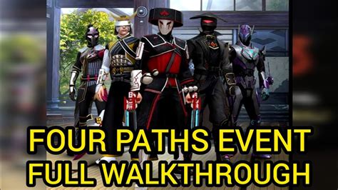 Four Paths Event Full Walkthrough Gameplay Shadow Fight Youtube