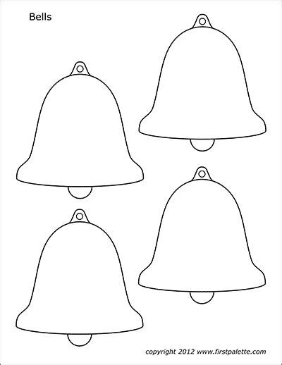 Bells Free Printable Templates Coloring Pages Free Christmas