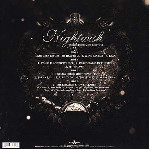 Виниловая пластинка Nightwish Endless Forms Most Beautiful купить