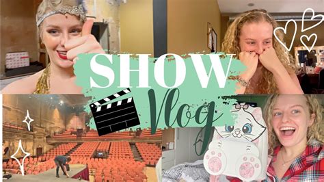 Show Vlog 🎭 Double Show Day Skincare Favs Dressing Room Shenanigans