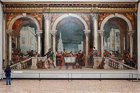 Paolo Veronese The Feast In The House Of Levi Accademia Galleries Venice