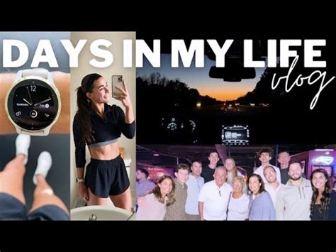 Vlog Days In My Life Garmin Watch Details Brutal Leg Day Surprise