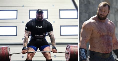 Hafthor Bjornsson Aka The Mountain From Game Of Thrones Sets World