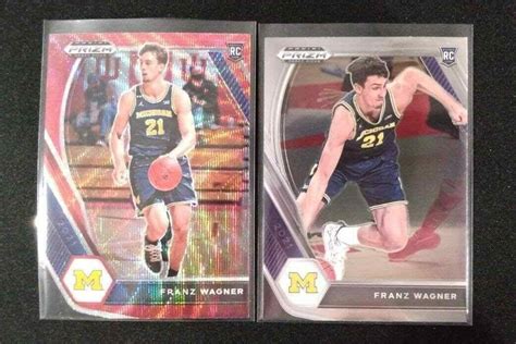 Prizm Draft Picks Franz Wagner Red Hyper Prizm Variation Base