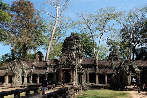 Las Ruinas Del Complejo Del Templo De Ta Prohm En Camboya Patrimonio