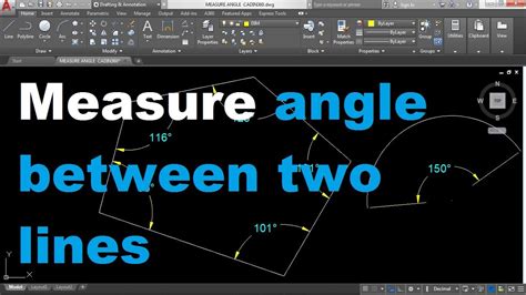 How To Label Angles In Autocad