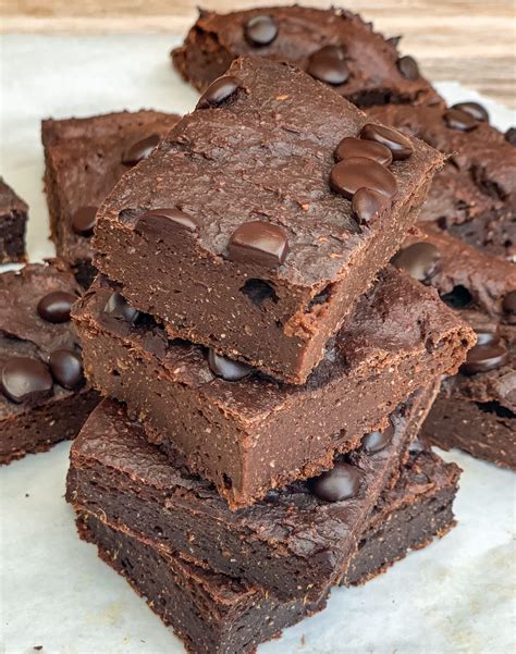 besten gesunden Brownies Saftige Süßkartoffel Brownies