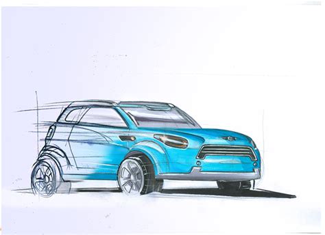 MINI COOPER Sketch on Behance