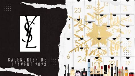 UNBOXING Calendrier De Lavent 2023 YSL Virtuel YouTube