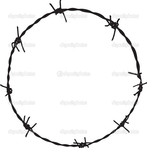 Barbed Wire Silhouette At Getdrawings Free Download