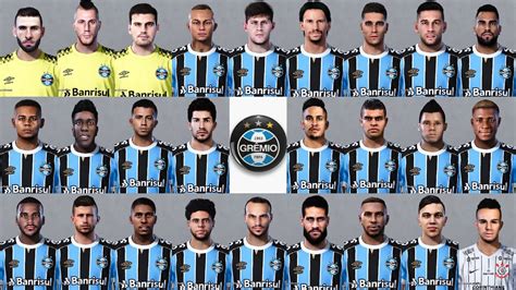 Pes Gremio All Player Faces Youtube