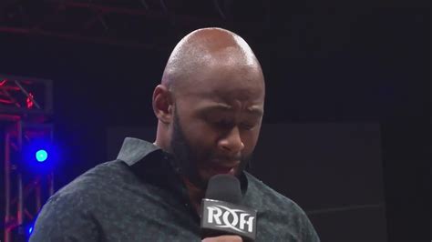 ROH #387 - Jay Lethal delivers an emotional speech about ROH - TrillerTV - Powered by FITE