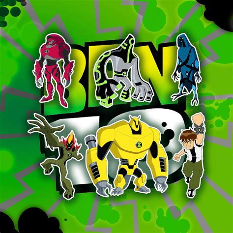 Ben 10 Svg Ben 10 Printable Svg Bundle Ben 10 Unisex T Shirt Png